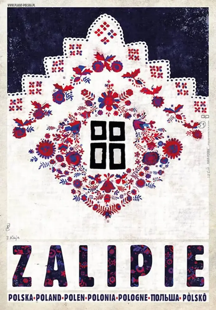 Affiches rétro originales De pologne locale picturale Babimost Podhale Wista, imprimés sur toile, ta
