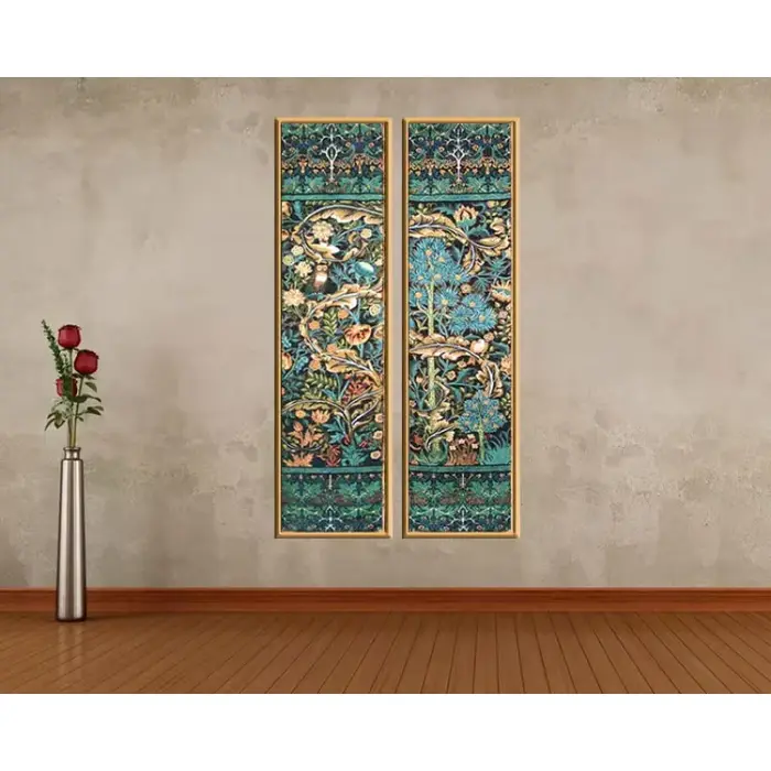 Tapisserie murale belge moderne