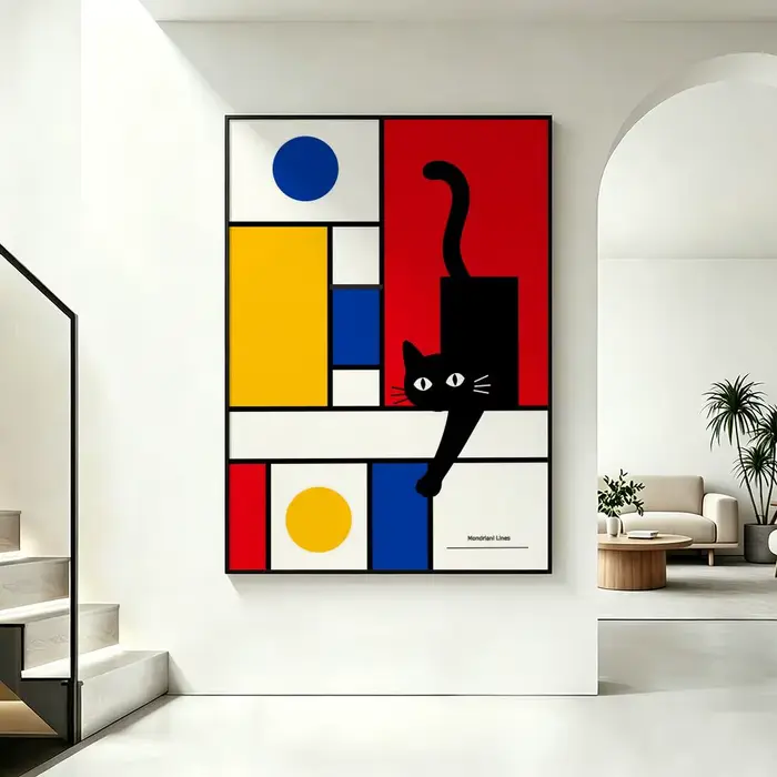 Affiche de l'artiste Piet Mondrian
