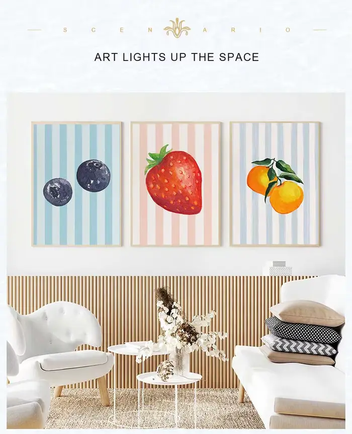 Affiche de citron Orange
