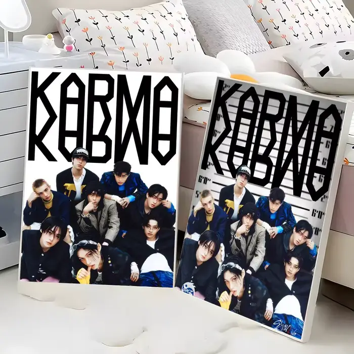 KPOP – affiche KARMA HD auto-adhésive