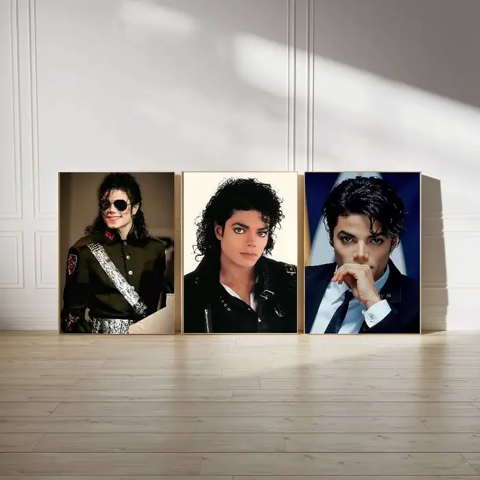 Affiche du chanteur M-Michael Jackson