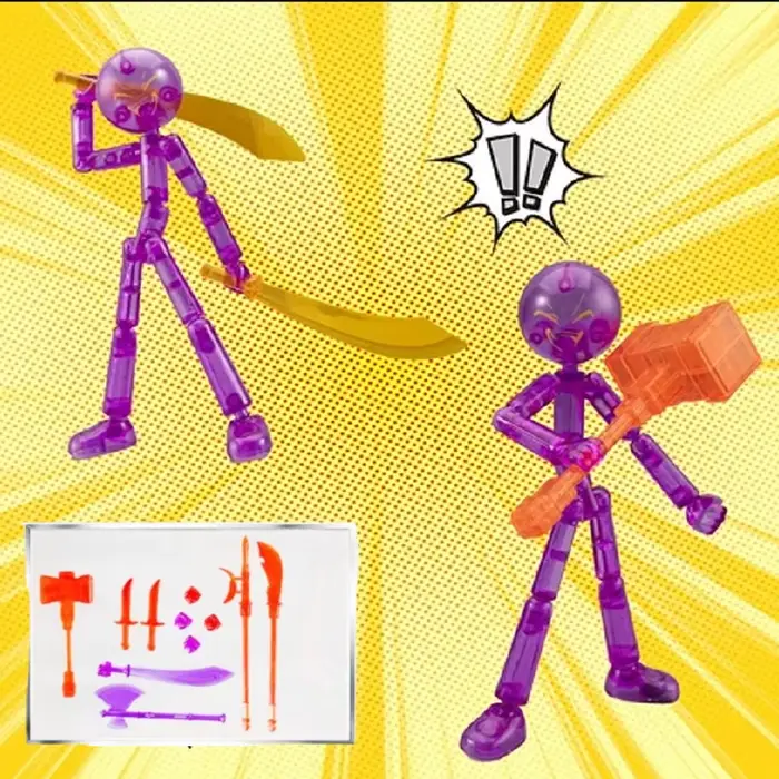 Figurine articulée 3D à poser soi-même