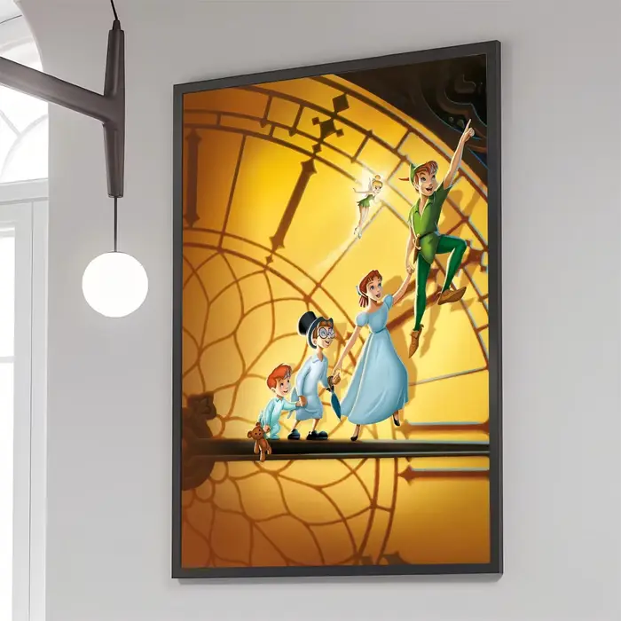 Affiche Autocollante de Film P-Peter saupoudrer en Papier Kraft Rétro
