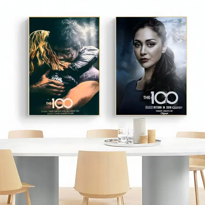 Affiche murale de la série télévisée The 100