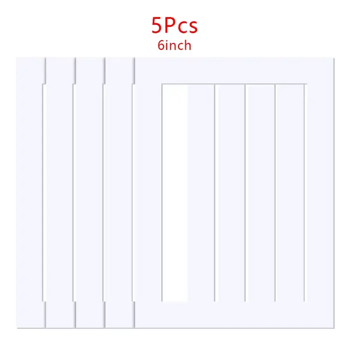 Tapis Photo blanc de 6/7/8/10 pouces, 5 pièces/lot, supports en papier rectangulaires, Surface textu