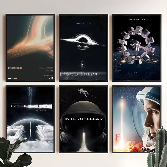 Affiche de film classique i-interstellar
