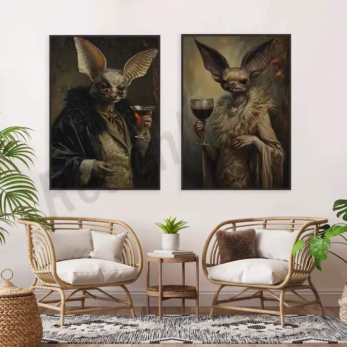 Art gothique chauve-souris