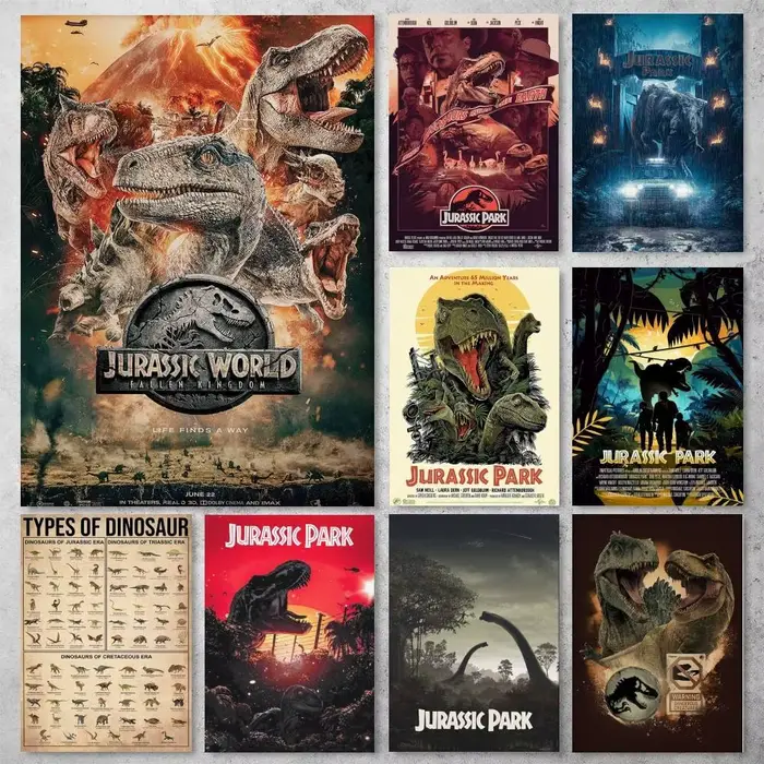 Affiche de film Jurassic Park Dinosaur World