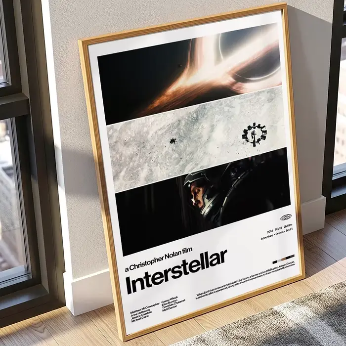 Affiche de film Interstellar