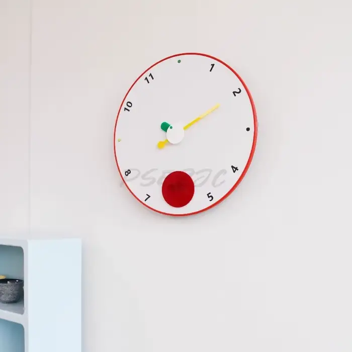 Horloge murale d'art personnalisée