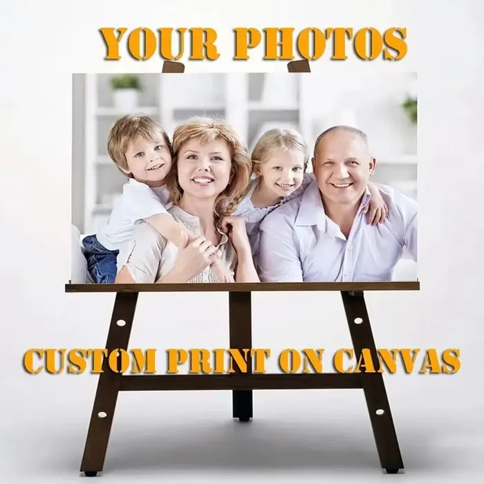 Affiche Photo de personnalisation du client, peinture sur toile, tableau imprimé mural pour décorati