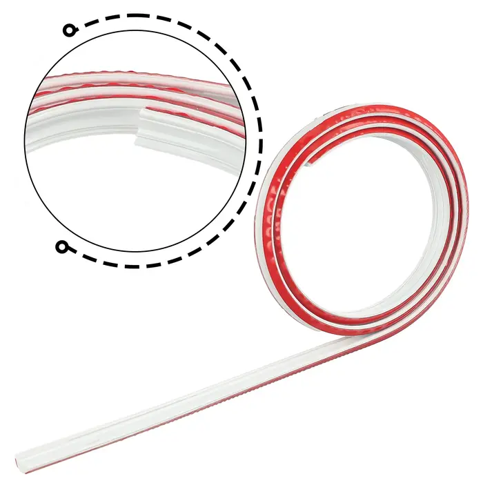 Bordure murale décorative fonctionnelle en PVC 3D
