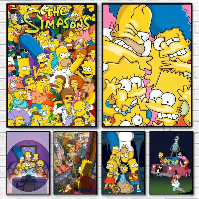 Affiches The Simpsons, impression HD