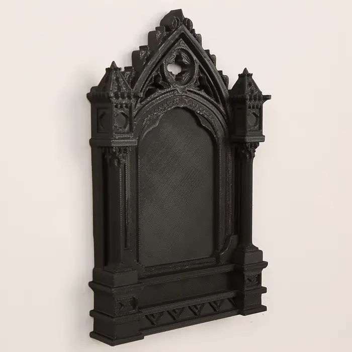 Cadre décoratif en forme d'arche de style gothique sombre transfrontalier pour la décoration murale de maison