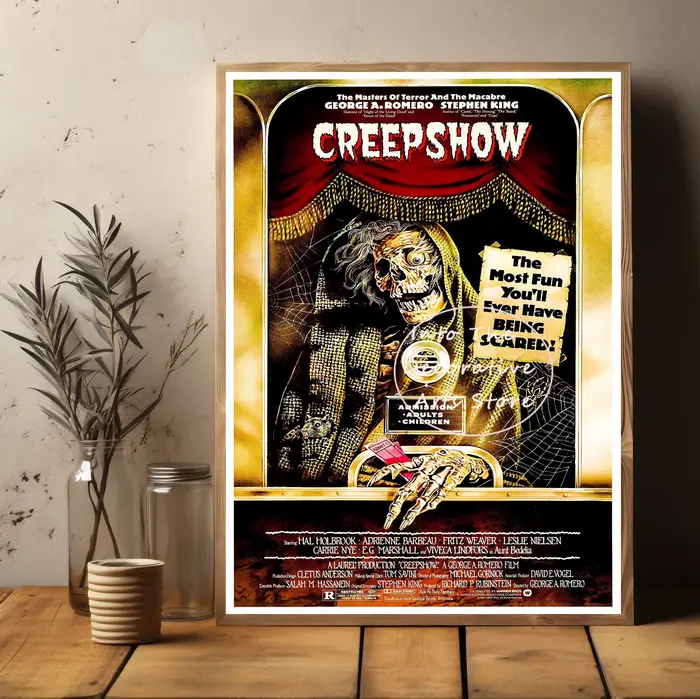 Affiches rétro de film d'action classique