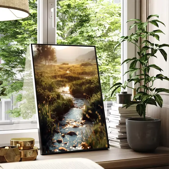 Affiche de paysage naturel du monde