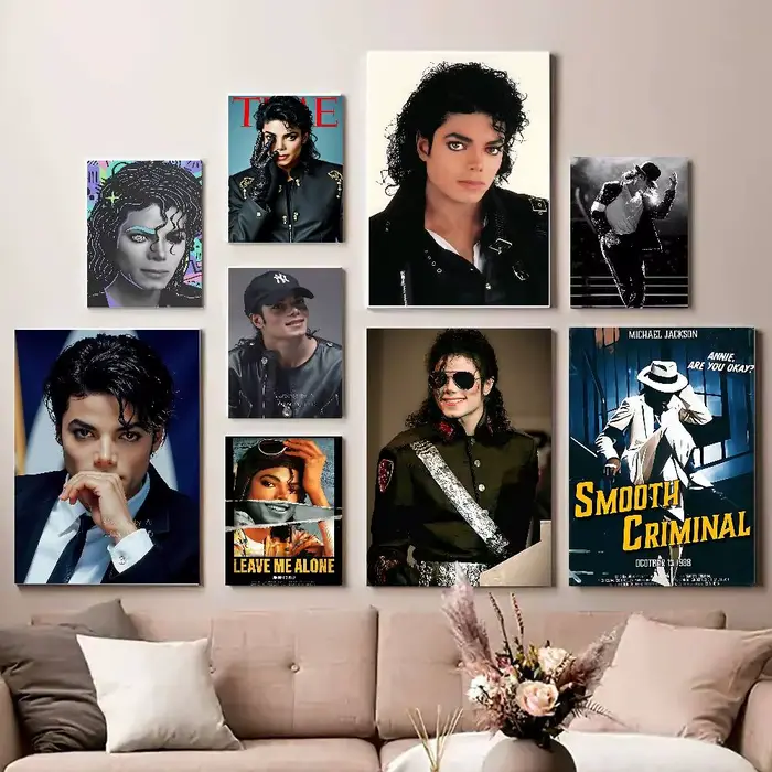 Affiche du chanteur M-Michael Jackson
