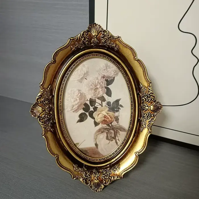 Cadre photo vintage, décoration murale