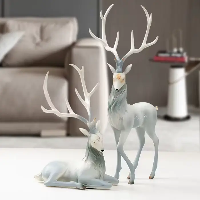 Statue de Cerf Haut de Gamme