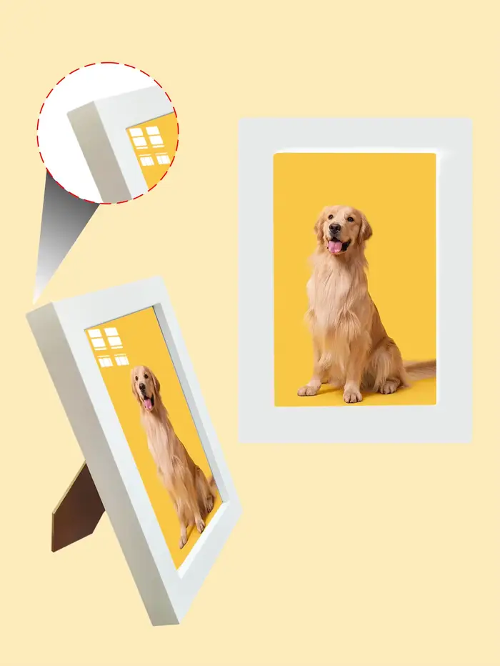 Cadre photo personnalisé 1 pièce, options de tailles multiples, peuvent être des cadres muraux, cade