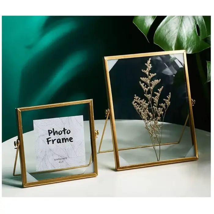 Cadre photo en verre de 6 pouces
