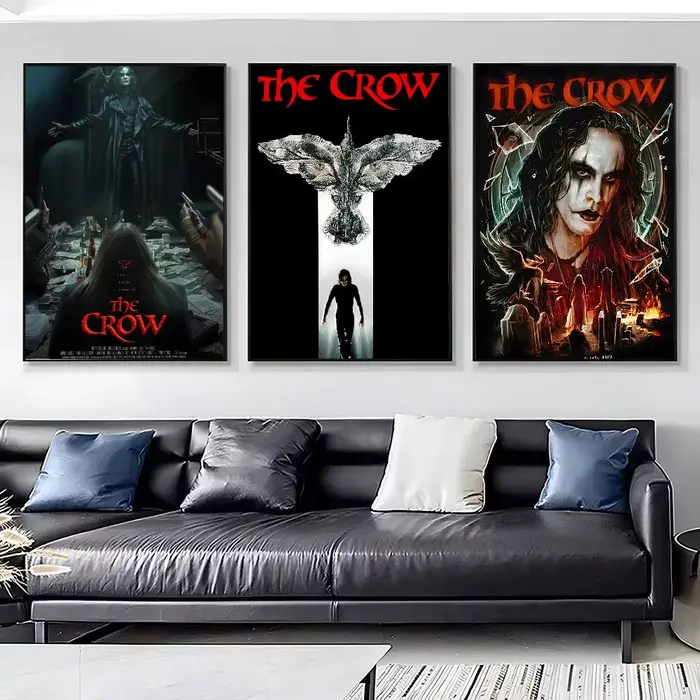 Affiche de film d'horreur C-Crow
