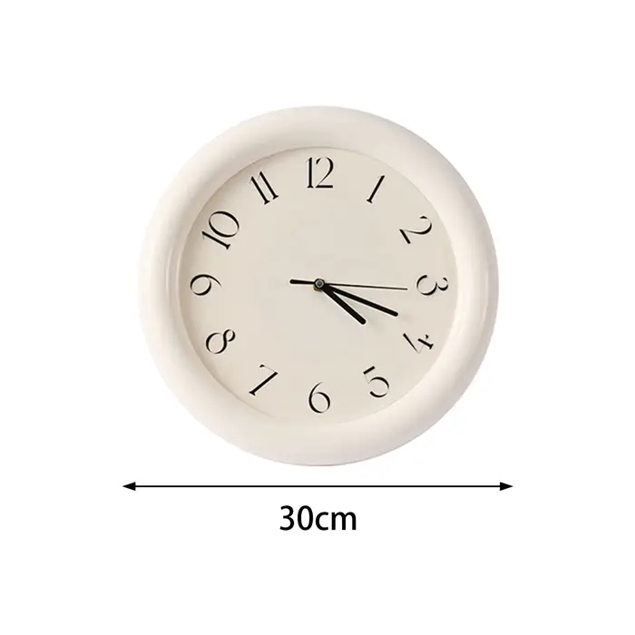 Horloge murale sans tic-tac