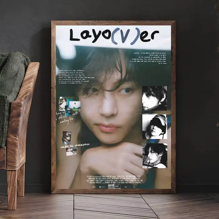 Affiches vintage classiques Kpop Singer, affiches murales rétro de qualité HD pour la décoration mur