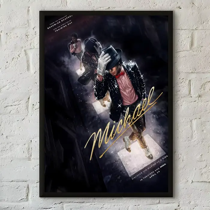 Affiche du chanteur Michael Jackson