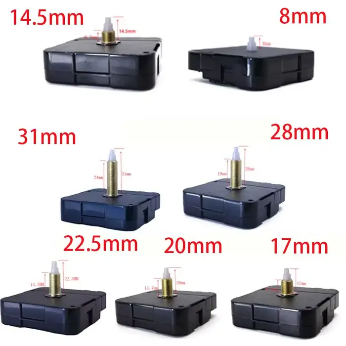 Pièces de rechange pour horloge murale, bricolage, réparation de mains à Quartz, moteur d'horloge, é