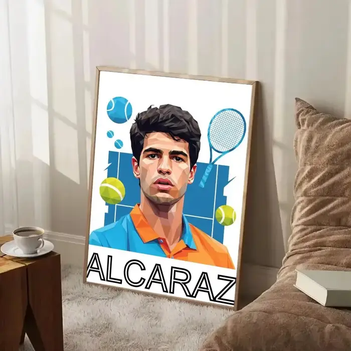 Affiche murale de Carlos Alcaraz