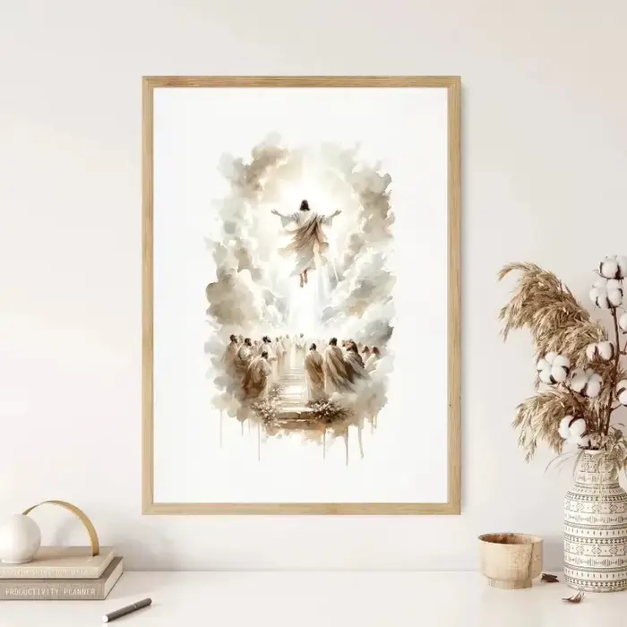 Affiches sur toile de croquis de jésus