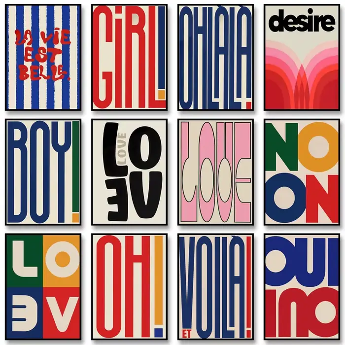 Affiches d'art tendance