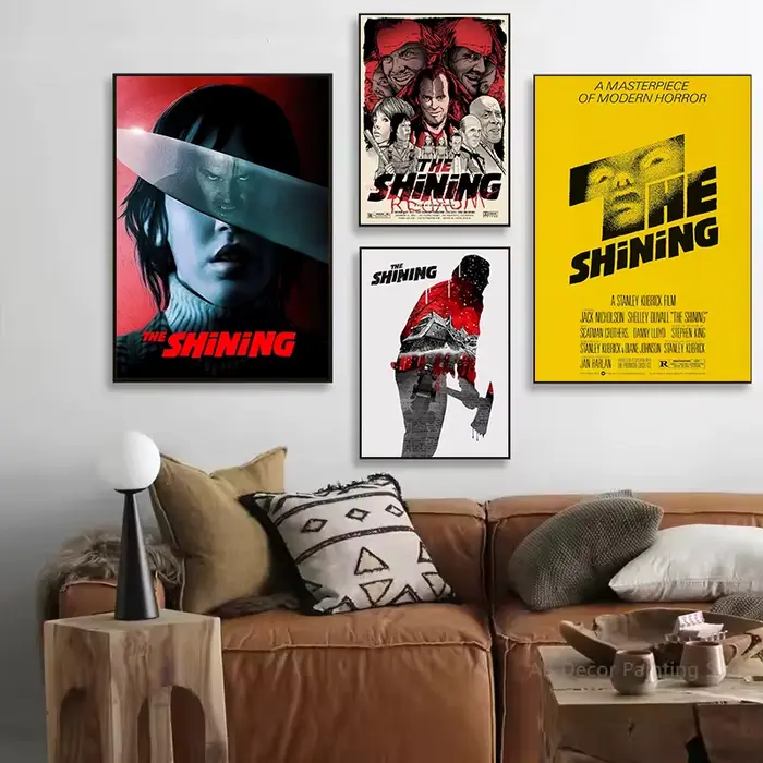 Affiche esthétique du film d'horreur classique T-The-Shining
