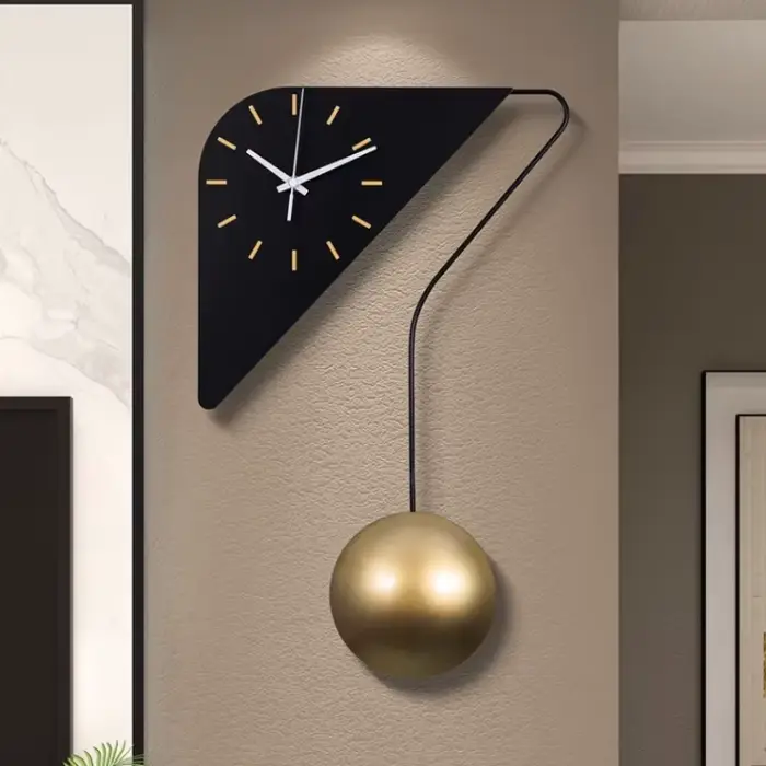 Horloge murale décorative moderne pour la maison