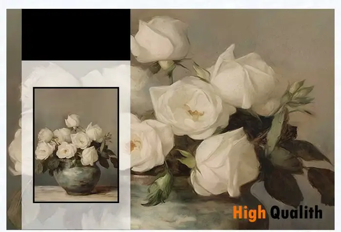 Peinture de fleurs de printemps dans un Vase Vintage, pivoines moody, Rose, affiche Vintage, nature morte, toile d'art imprimée, décor de ferme botanique