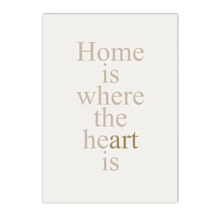 Affiche Murale Style Boho Abstraite Beige Marron, Peinture sur Toile, Impression Minimaliste, Image 