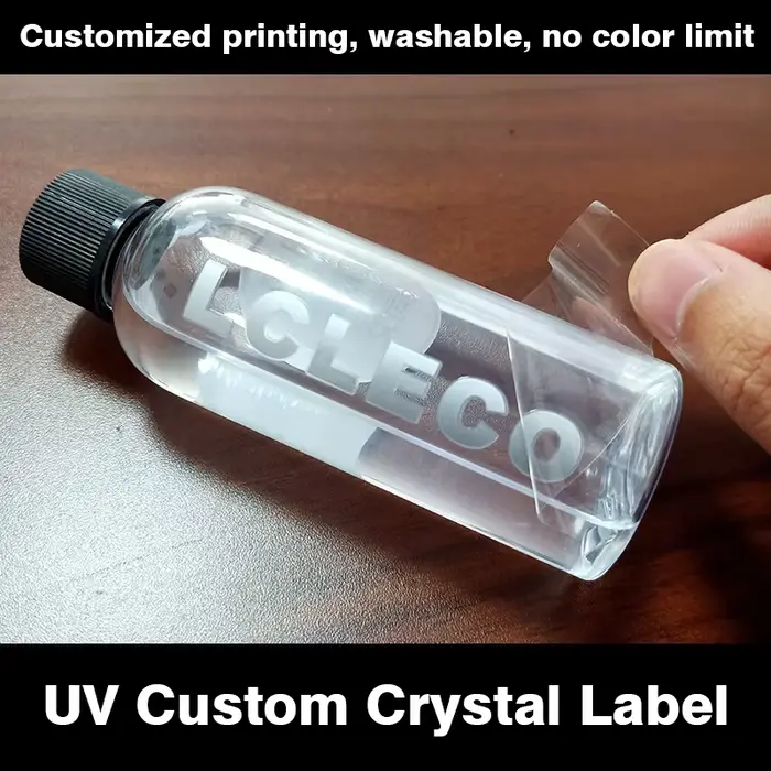 Autocollants UV Personnalisés avec Nom et Logo Personnels