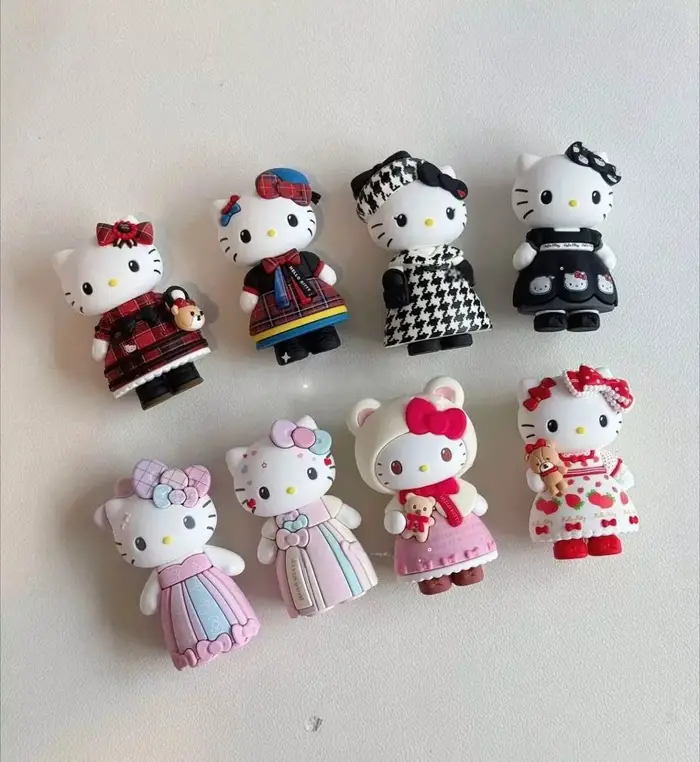 Figurine de collection Kawaii Chat Kt mignon