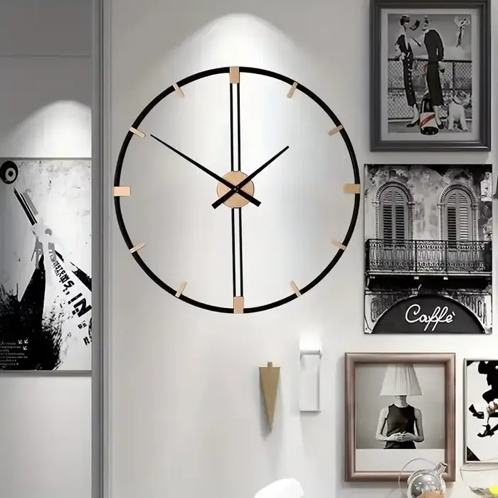 Grande horloge murale de 60 cm
