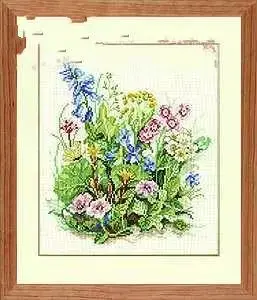 Analyste de broderie d'horloge de fleur de tomate, kits de point de croix, plaisir à la maison de br