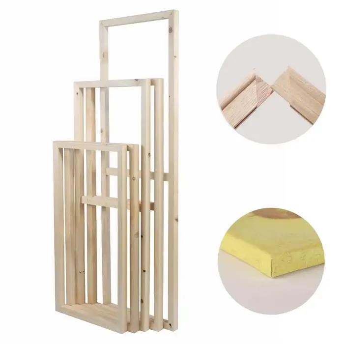 SDOYUNO-Cadre en bois pour peinture par numéros, 40x50cm 50x65cm 60x75cm, cadeau unique, art mural, 