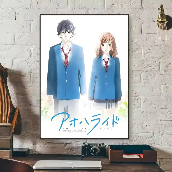 Affiche murale A-Ao Haru Ride, peinture artistique, élégante, nostalgique, romantique, pour salon, c
