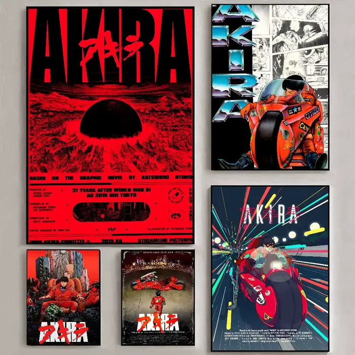 Affiche d'anime classique A-Akira