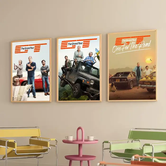 Affiches autocollantes TV The G-Grand T-Tour