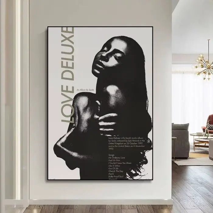Affiches collantes de film Singer Sade, décor Vintage pour chambre, maison, Bar, café, peinture déco