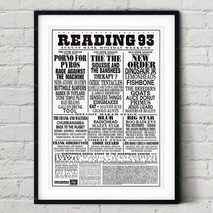 Affiche de l'alignement du festival de la lecture du étroites, impression d'art mural, photo, 2002