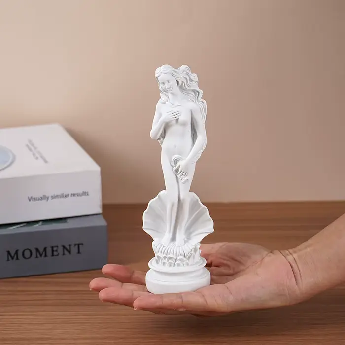 Vilead Aphrodite Statue la mythologie grecque déesse de la beauté résine Miniature Figurine livre étagère décor bureau