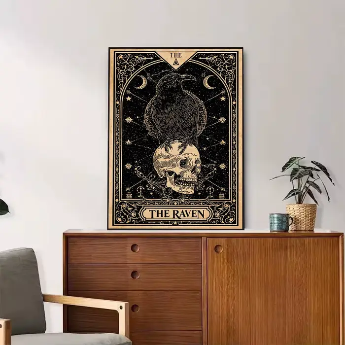 Carte de Tarot Vintage Dark Academia